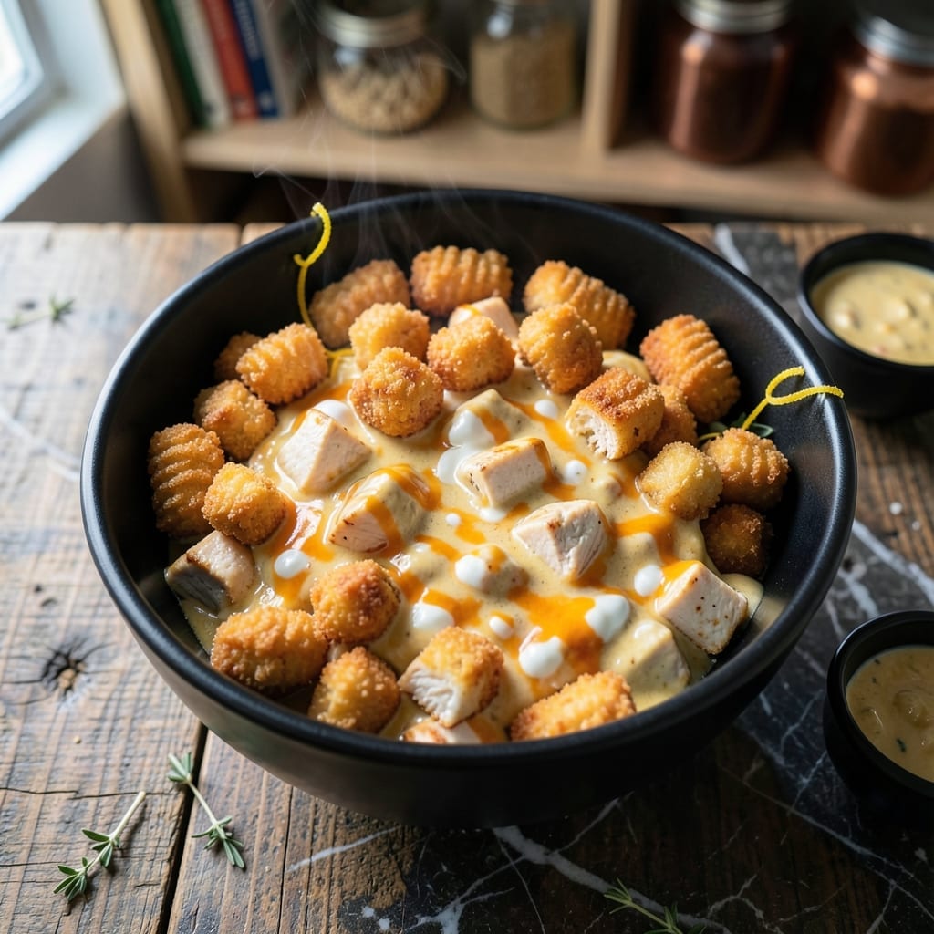 Chicken Tater Tot Crock Pot Recipe: Hands-Off Crispy Comfort