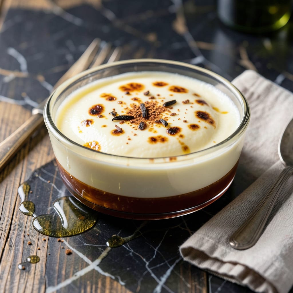 Flan Recipe With Low Fat Milk: Silky Vanilla Custard Without the Guilt illustration with key details