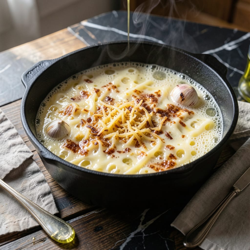Fondue Pot Recipe: Cheesy Communal Dip for Interactive Dining