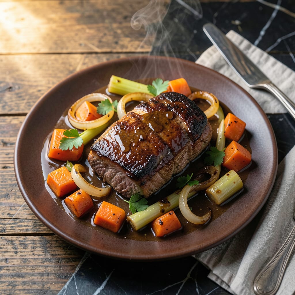 German Pot Roast Recipe Crock Pot: Hands Off Savory Richness example with annotations