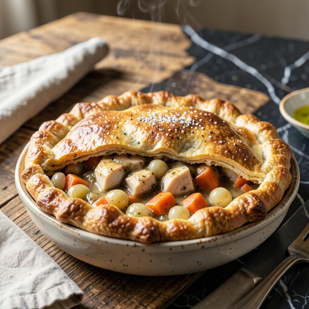 GF Pot Pie Recipe: Flaky Crust Over Savory Gluten Free Filling detailed visual guide