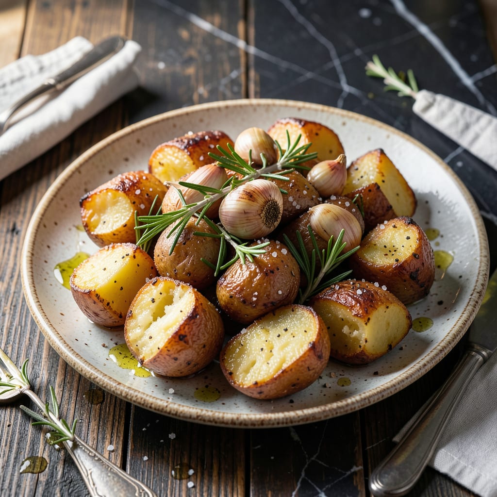 Complete Goose Fat Roast Potatoes Recipe: Ultra Crispy Golden Edges overview image