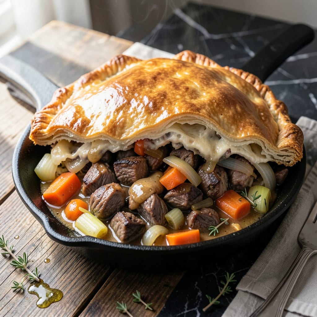 Complete Grouse Pot Pie Recipe: Wild Game Comfort in a Flaky Crust overview image