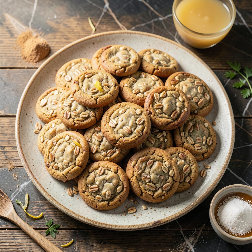 Healthy Low Fat Cookie Recipe: Chewy Sweetness Without the Guilt example with annotations