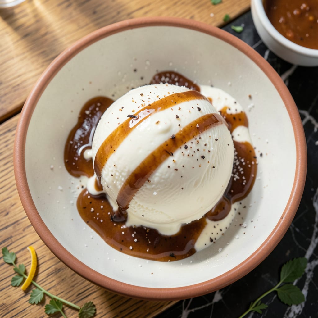 High Fat Ice Cream Recipe: Ultra Rich and Decadent Scoops illustration with key details