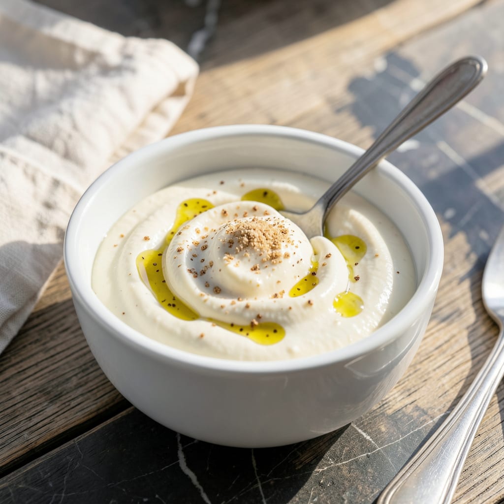 Homemade Low Fat Mayo Recipe: Egg Free Emulsion Magic example with annotations