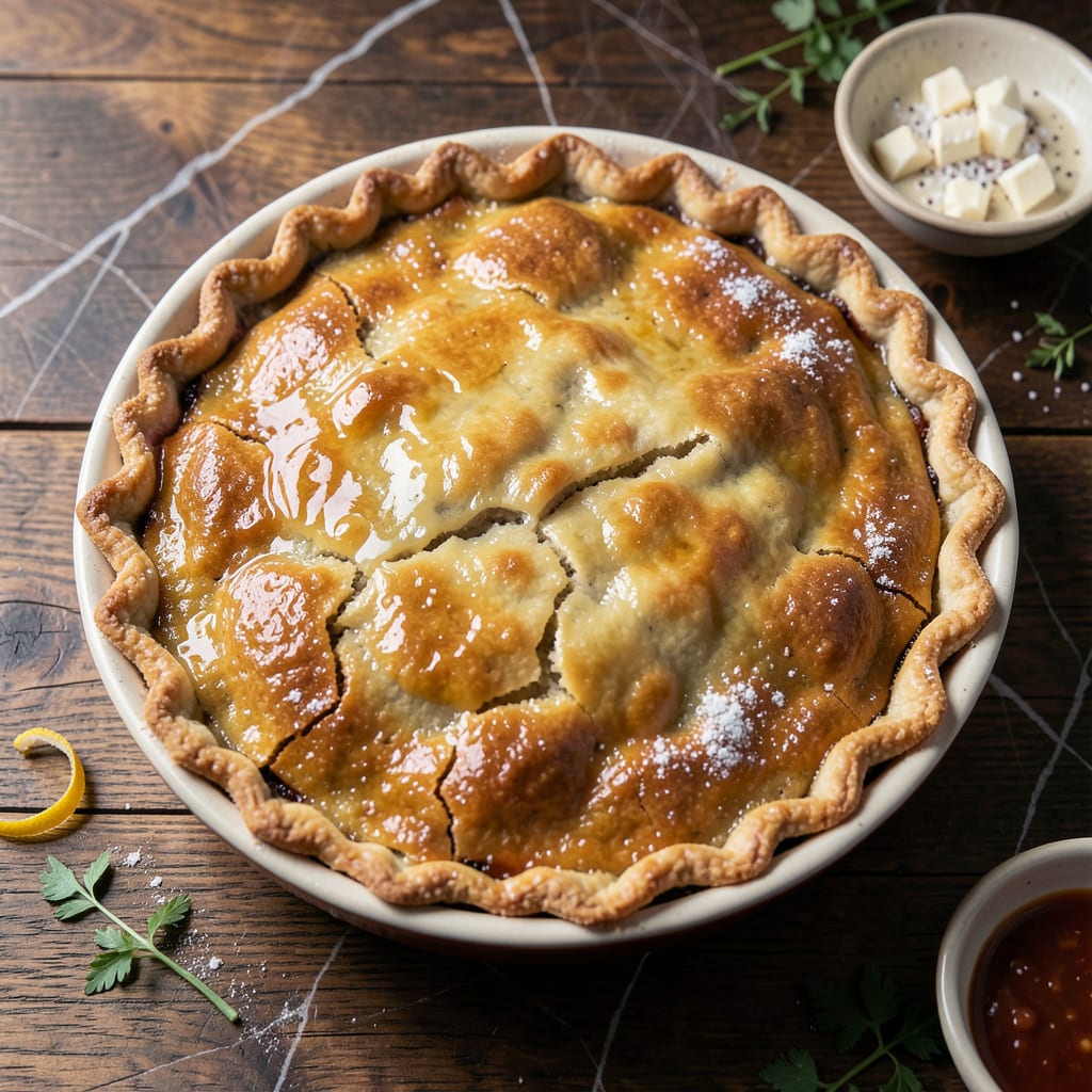 homemade pot pie crust recipe detailed visual guide
