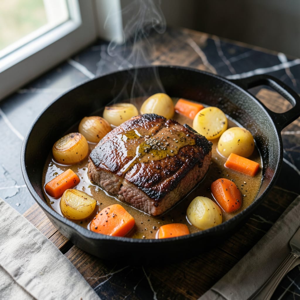 Comprehensive Homemade Pot Roast Recipe: Dutch Oven Braised With Root Vegetables visual reference