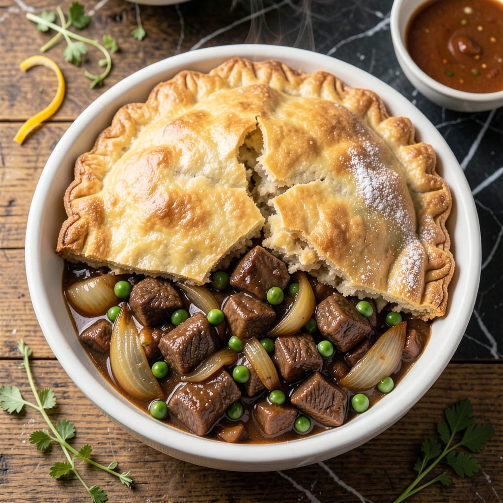 Complete Hot Pot Pie Recipe: Golden Crust With Hearty Savory Filling overview image