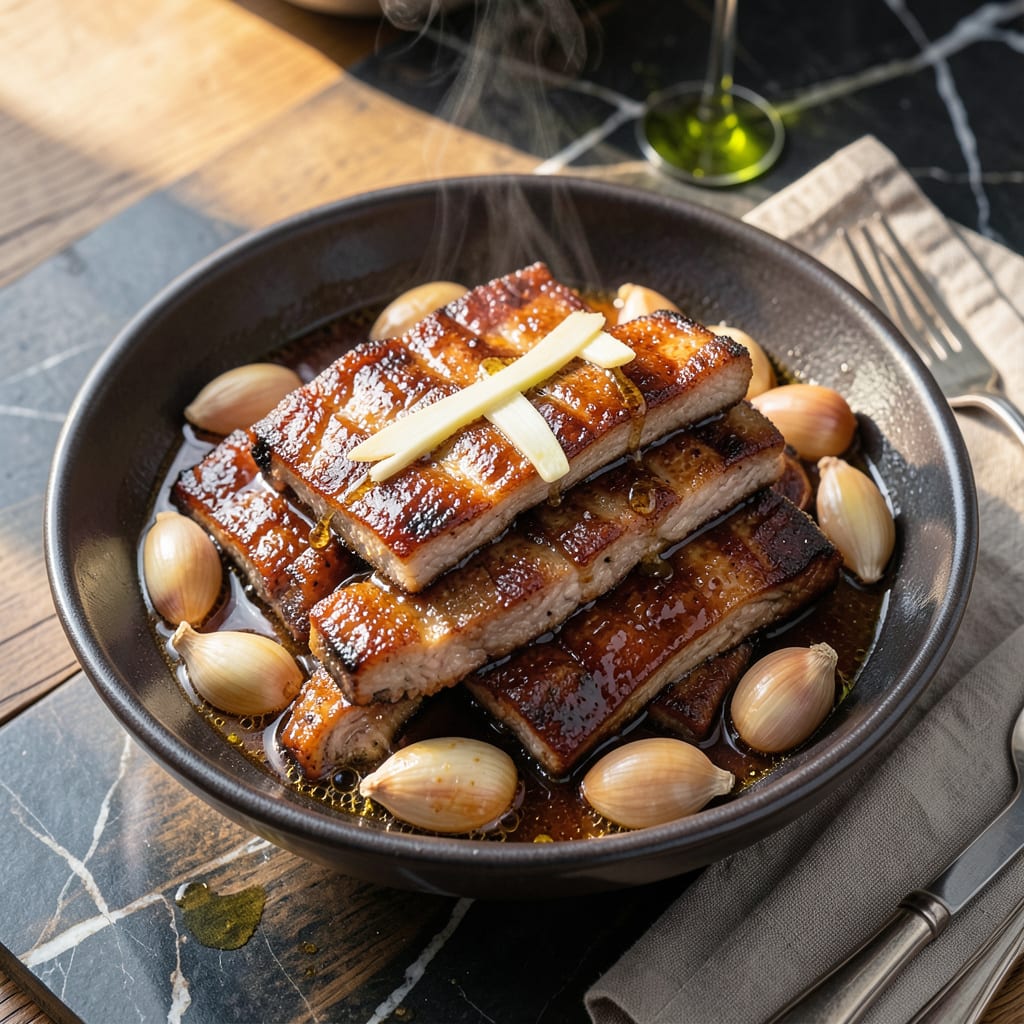 Hot Pot Ribs Recipe: Fall Off The Bone Tenderness in Spiced Broth illustration with key details