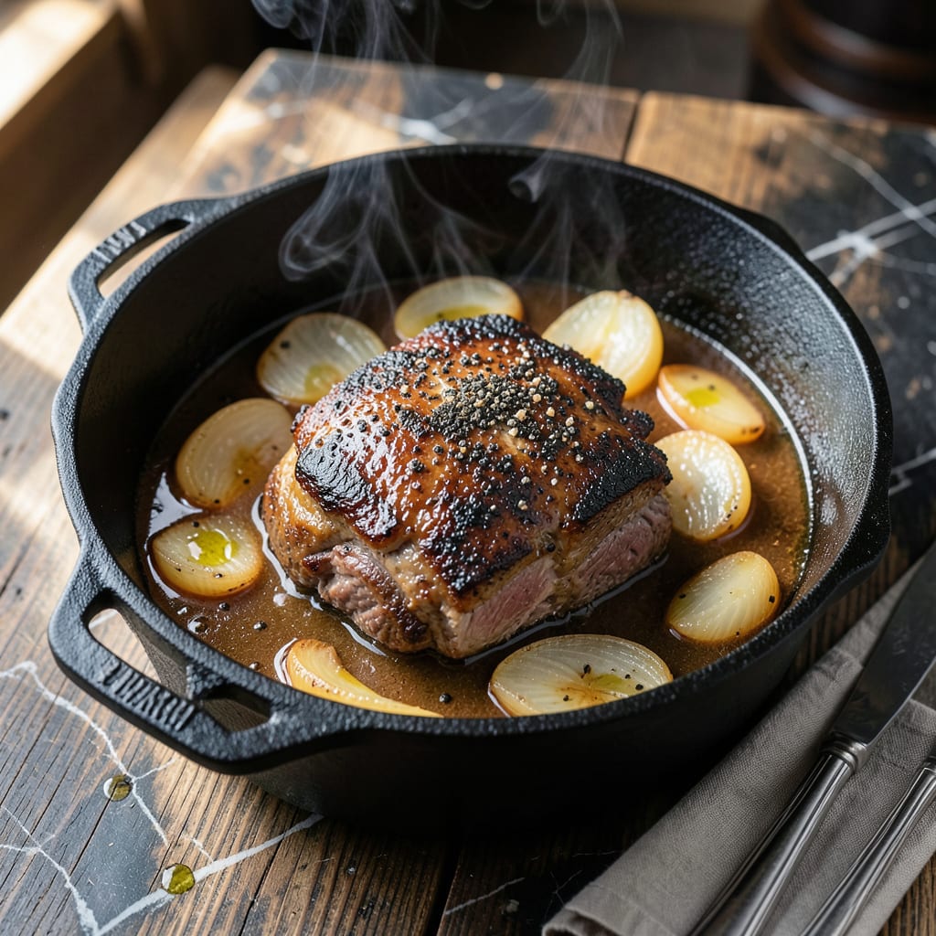 Visual representation of Hot Pot Roast Recipe: Slow Braised Melting Tenderness