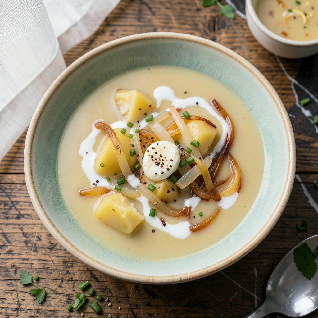 Comprehensive ina garten potato leek soup recipe visual reference