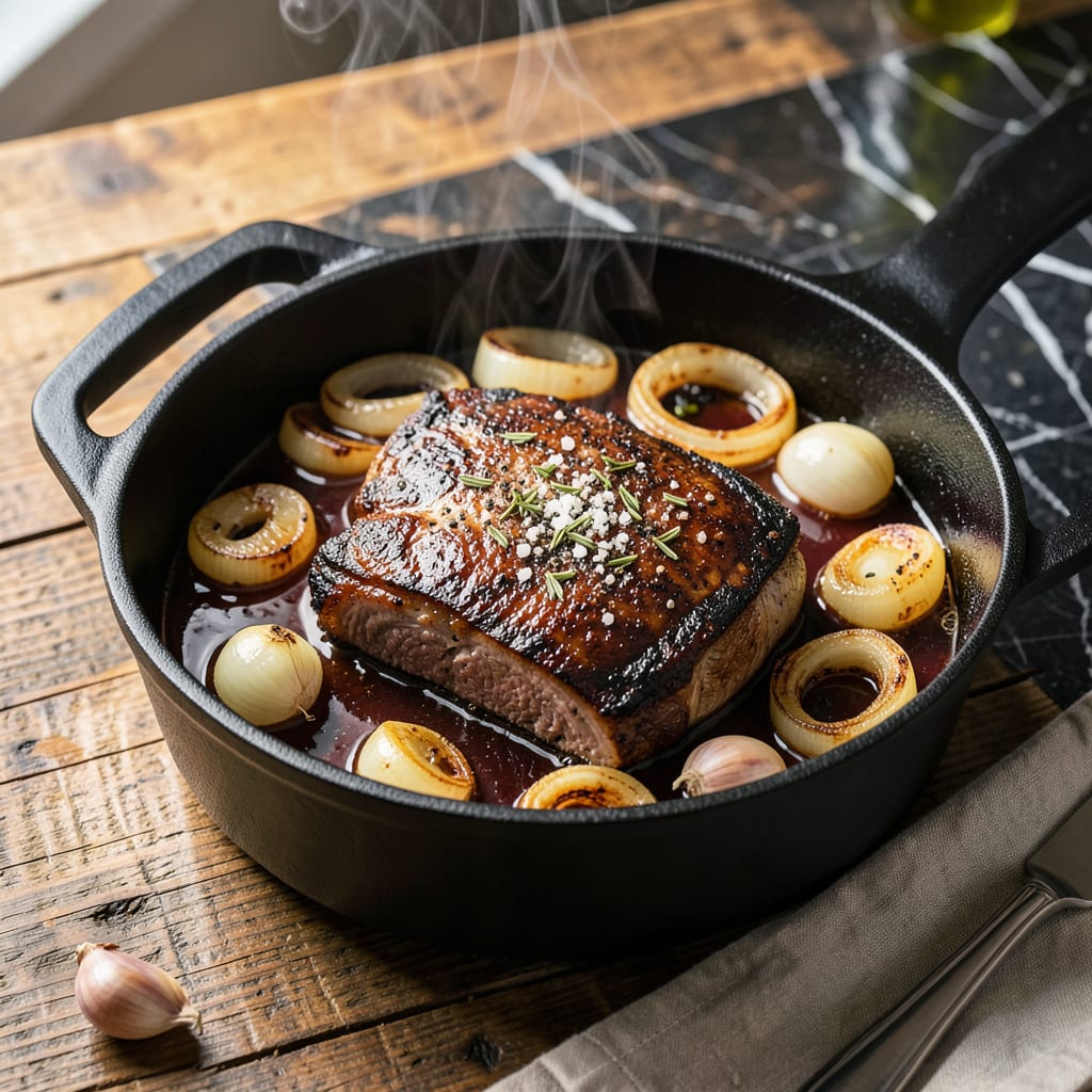 Instagram Pot Roast Recipe: Social Media Worthy Braised Beef example with annotations