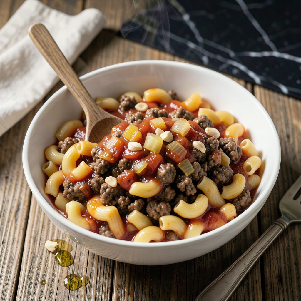 Complete Instant Pot Beefaroni Recipe: One Pot Pasta and Ground Beef Delight overview image