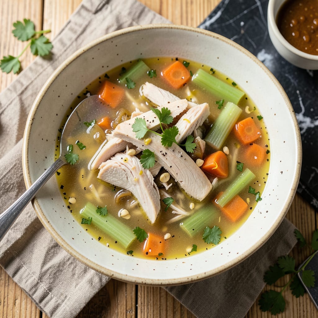 Complete Instant Pot Chicken Soup Recipe: Cozy, Fall Off the Bone Comfort in 30 Minutes overview image