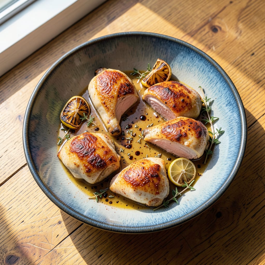 Complete instant pot chicken thighs recipe overview image