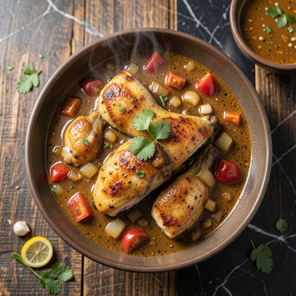 Instant Pot Curry Recipe: Aromatic Spices in Pressure Cooked Harmony illustration with key details