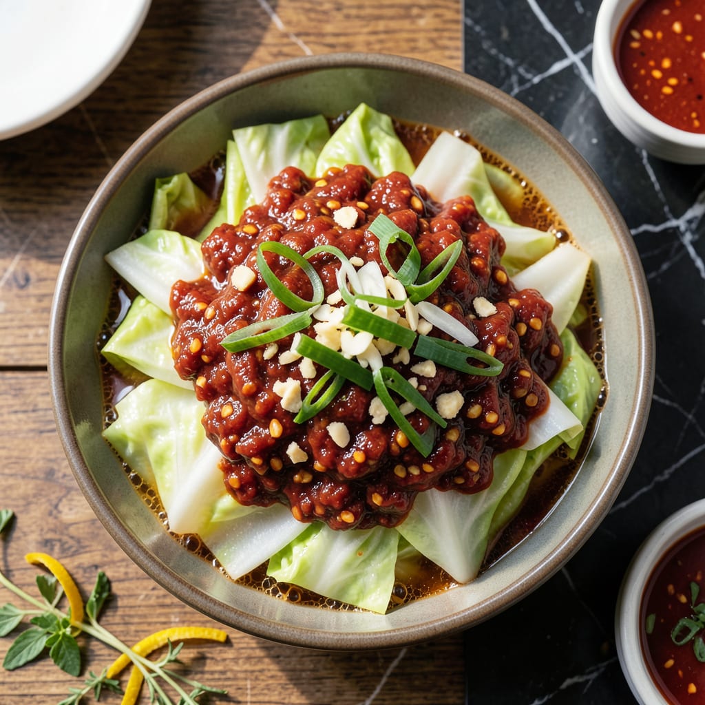 Instant Pot Kimchi Recipe: Fermented Spice in One Pot example with annotations