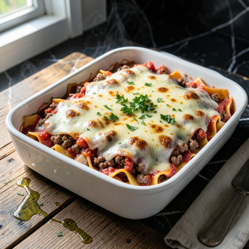 Instant Pot Lasagne Recipe: Layered Comfort Without the Oven example with annotations