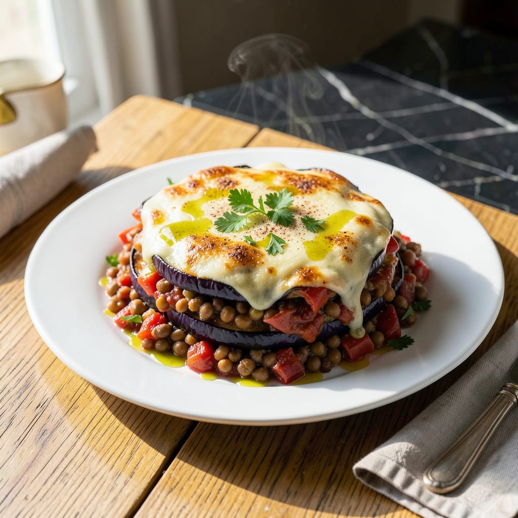 Complete instant pot moussaka recipe overview image