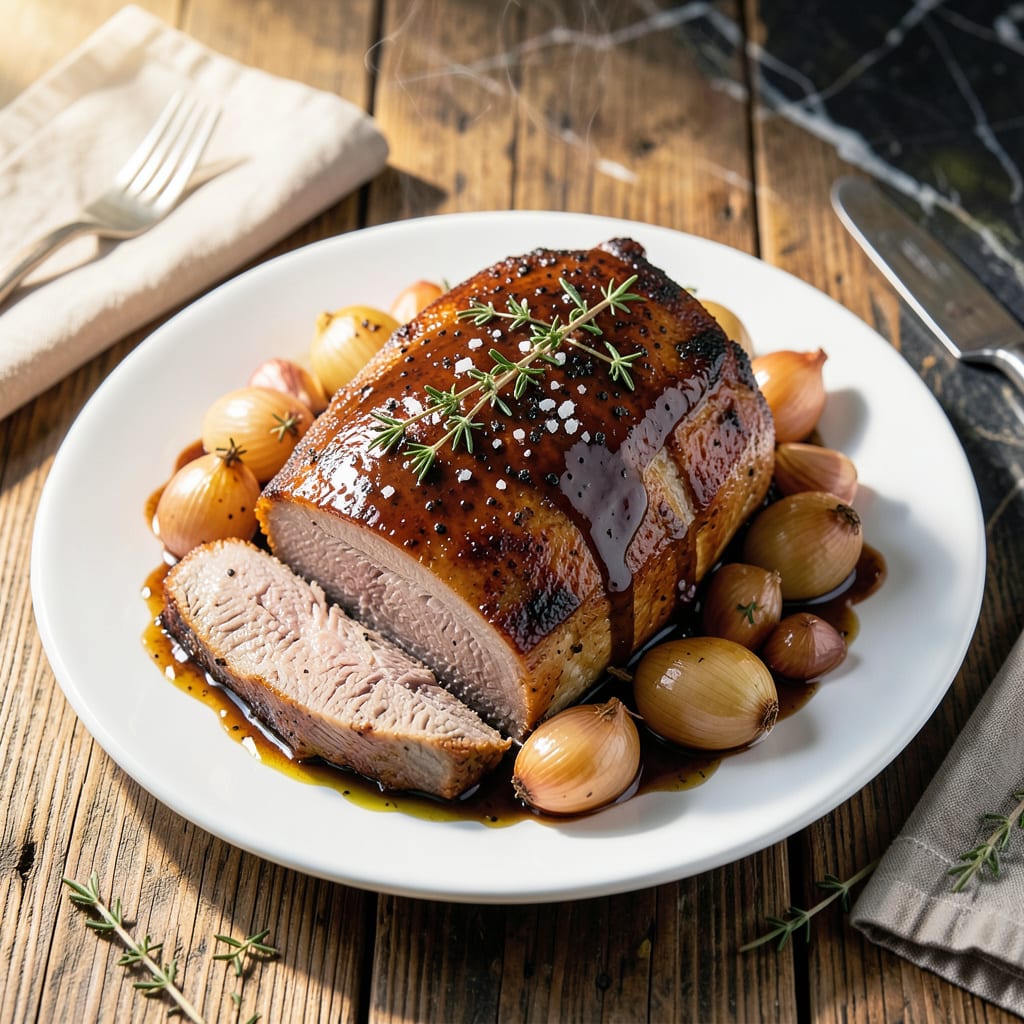 Visual representation of Instant Pot Pork Pot Roast Recipe: Hands Off Fall Apart Tender Meat
