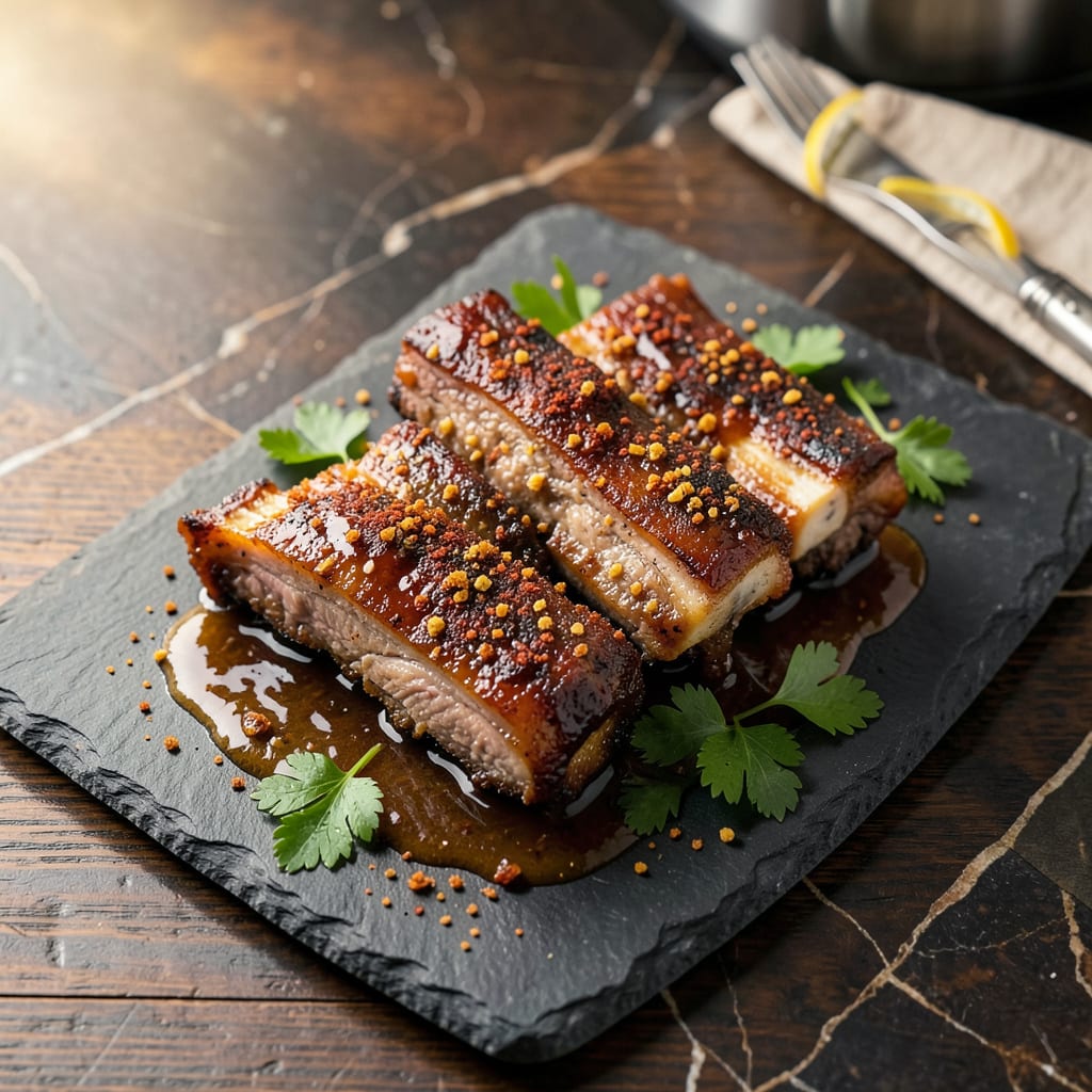 Instant Pot Pork Ribs Recipe: Fall Off the Bone Tender in Under an Hour example with annotations