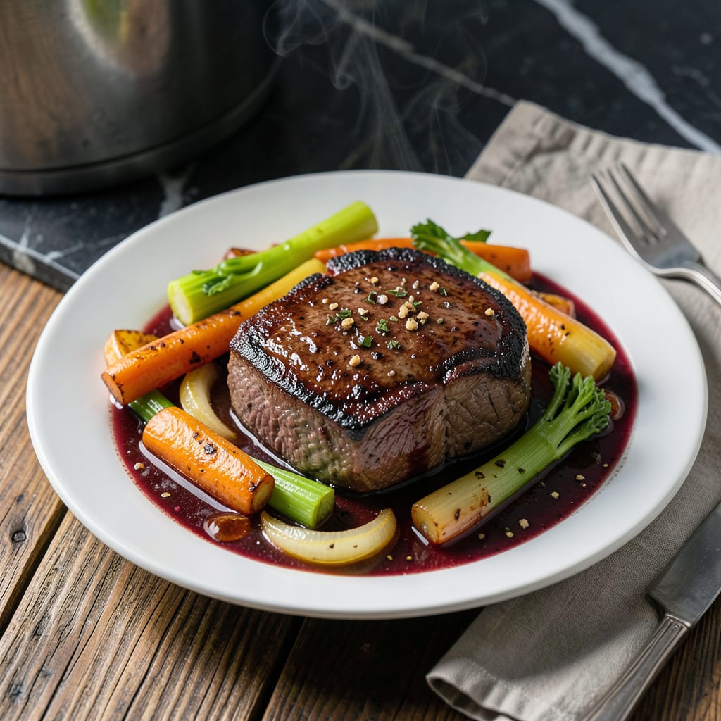 Complete Instant Pot Pot Roast Recipe Red Wine: Pressure Cooked Tender Beef with Bold Depth overview image