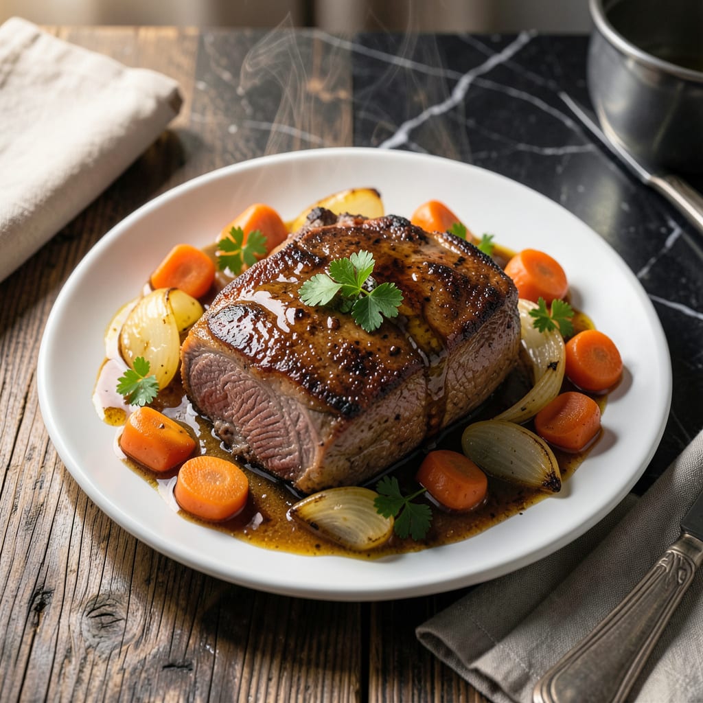 instant pot pot roast recipe without wine detailed visual guide