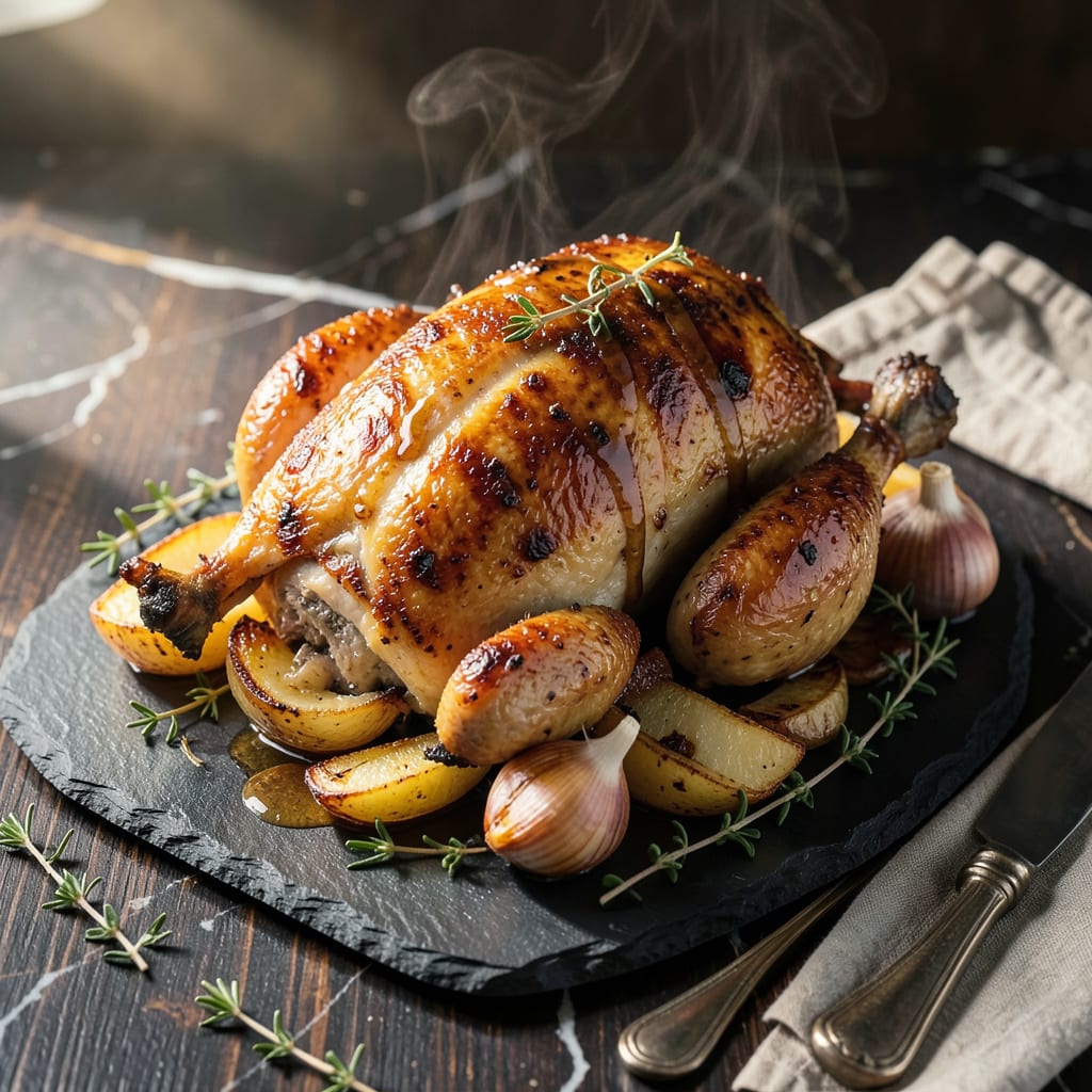 Complete Instant Pot Whole Chicken Recipe: Juicy Meat and Crispy Skin in 60 Minutes overview image