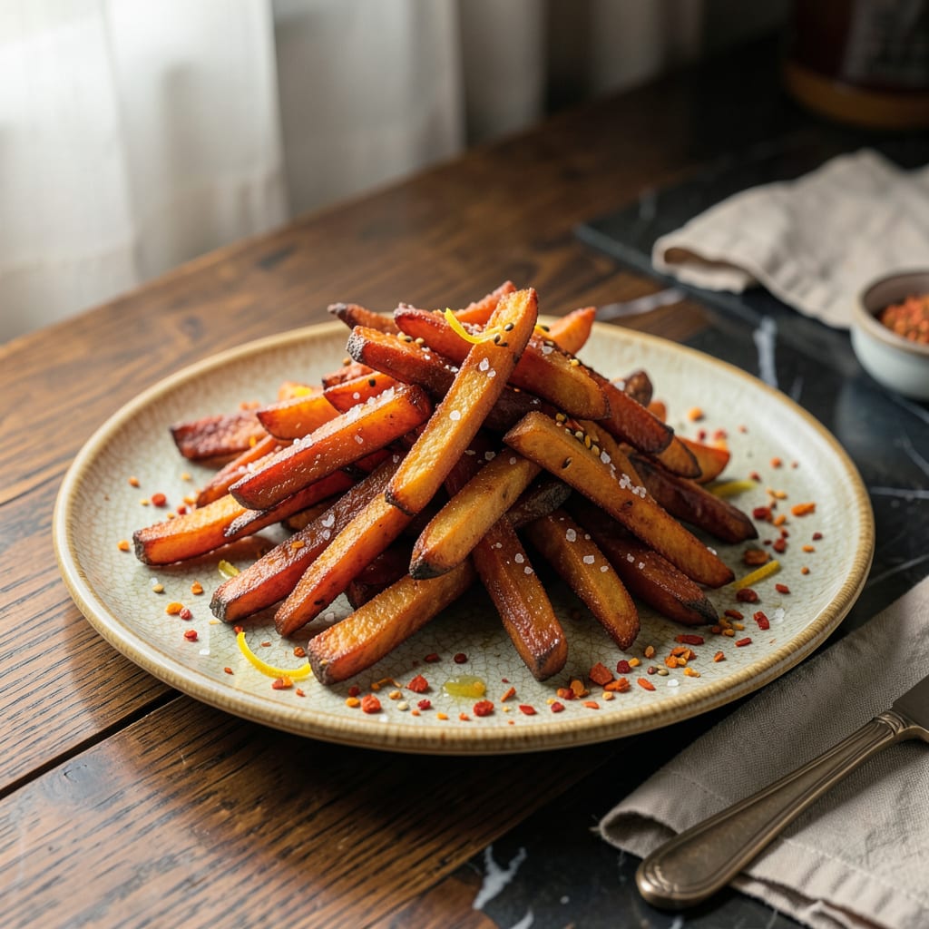 Japanese Sweet Potato Fries Recipe: Crispy Edges With Caramelized Sweetness
