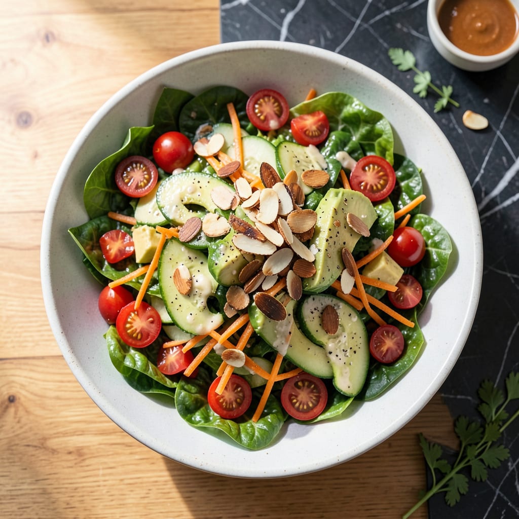 Jennifer Garner’s Big Fat Salad Recipe: Crunchy Veggies and Creamy Dressing