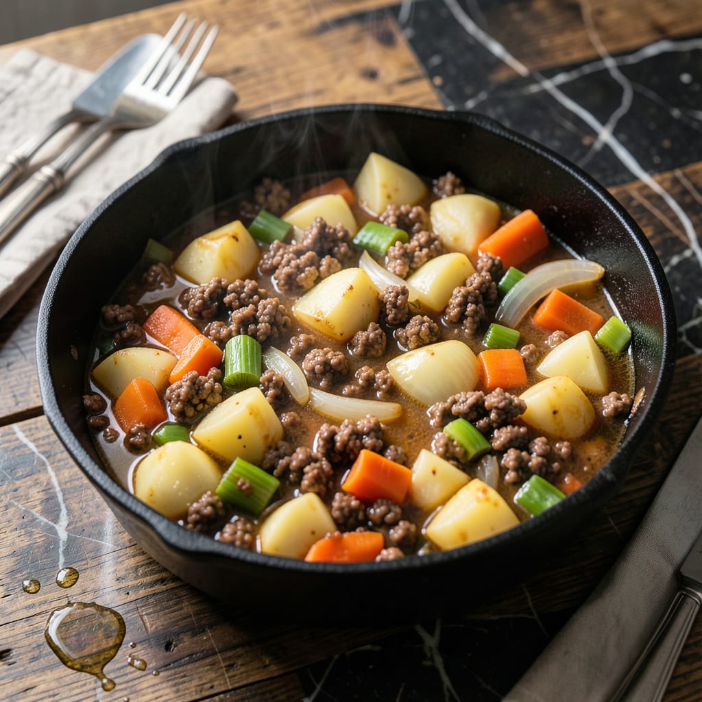 Comprehensive Junk Pot Recipe: Old Fashioned One Pot Meal visual reference