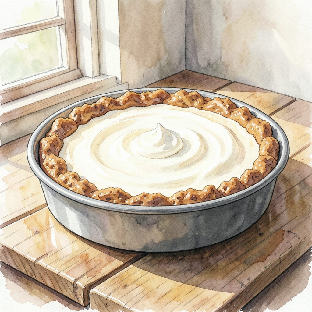 Keebler Graham Cracker Crust Cheesecake Recipe: Creamy Delight illustration with key details