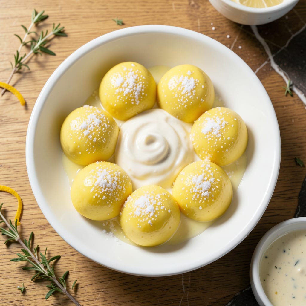 Keto Lemon Fat Bomb Recipe: Zesty Creamy Bites for Low Carb Cravings illustration with key details