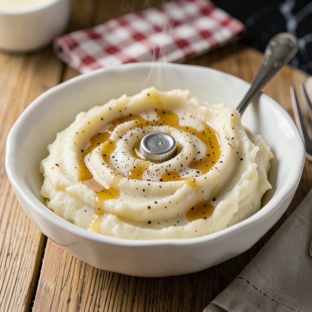 kfc mashed potatoes recipe illustration with key details