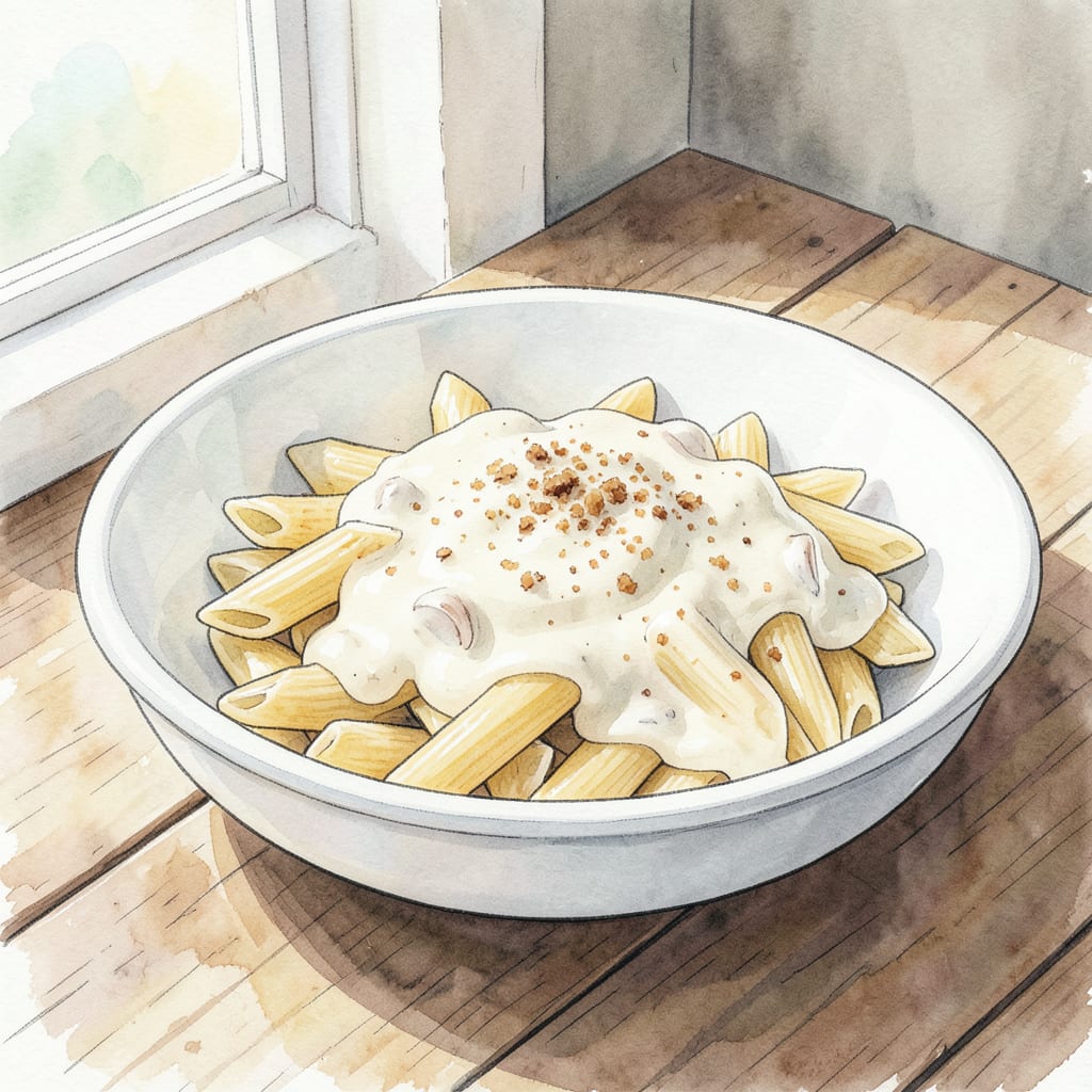 Kingsland Pasta Recipe: Creamy Comfort in Every Bite example with annotations