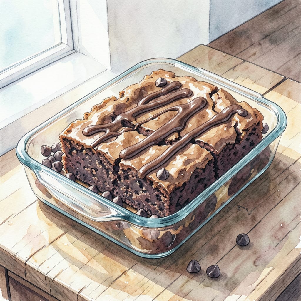 kirkland almond flour brownie recipe example with annotations