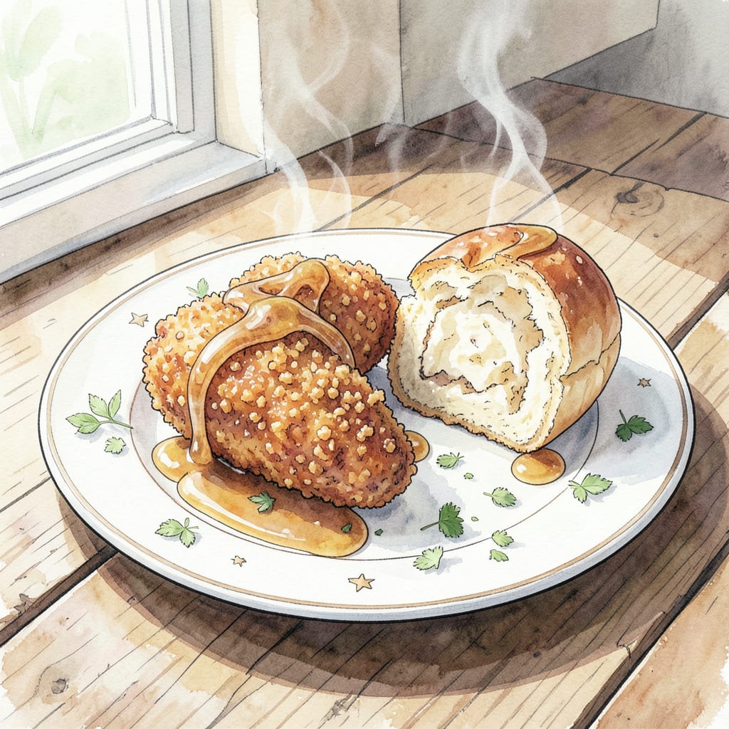 Complete Krispy Krunchy Chicken Biscuit Recipe: Southern Comfort in Every Bite overview image