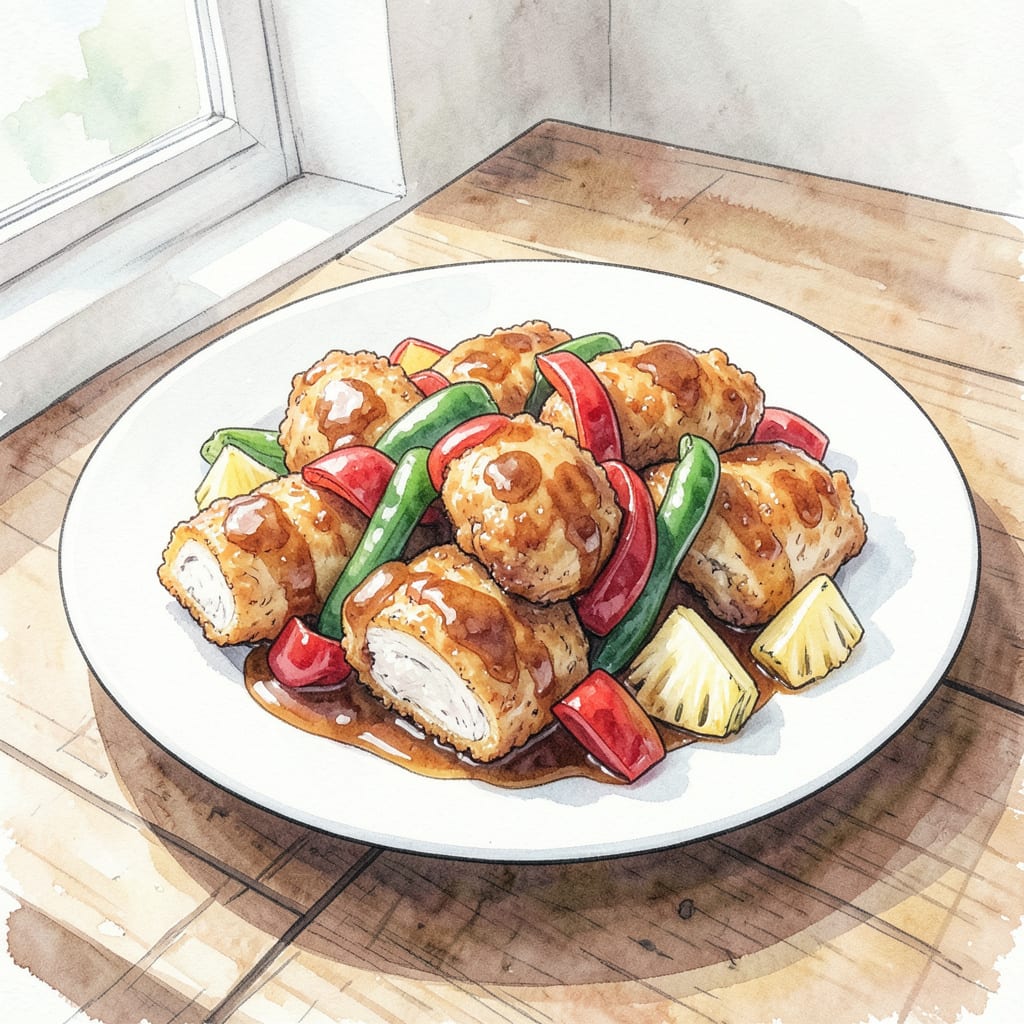 la choy sweet and sour chicken recipe detailed visual guide