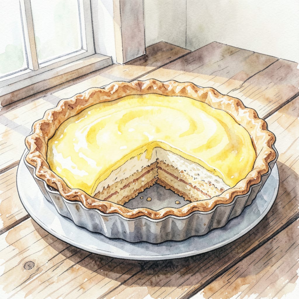 Visual representation of La Madeleine Lemon Tart Recipe: Citrusy Sunshine in Every Bite