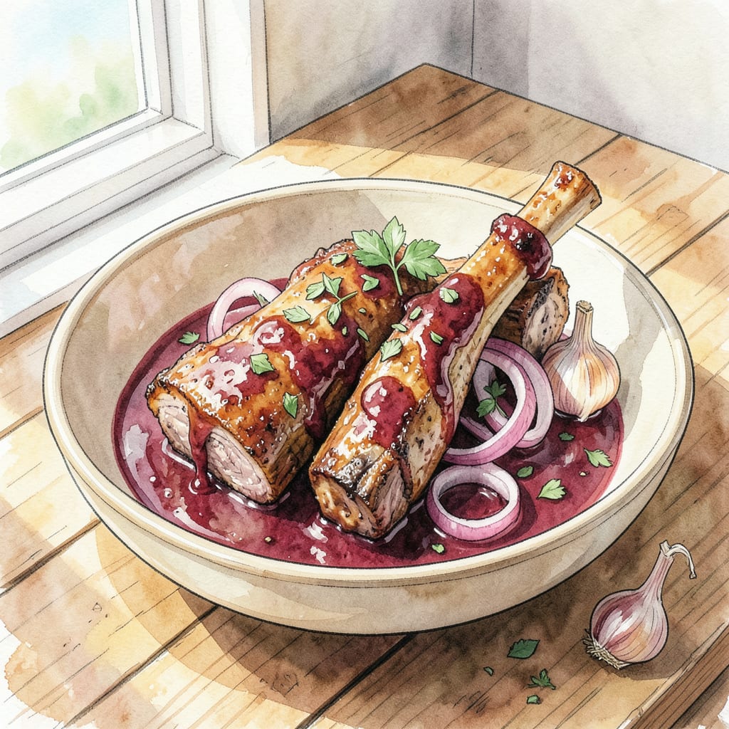 Lamb Ribs Recipe Slow Cooker: Fall Off The Bone Tender Perfection illustration with key details