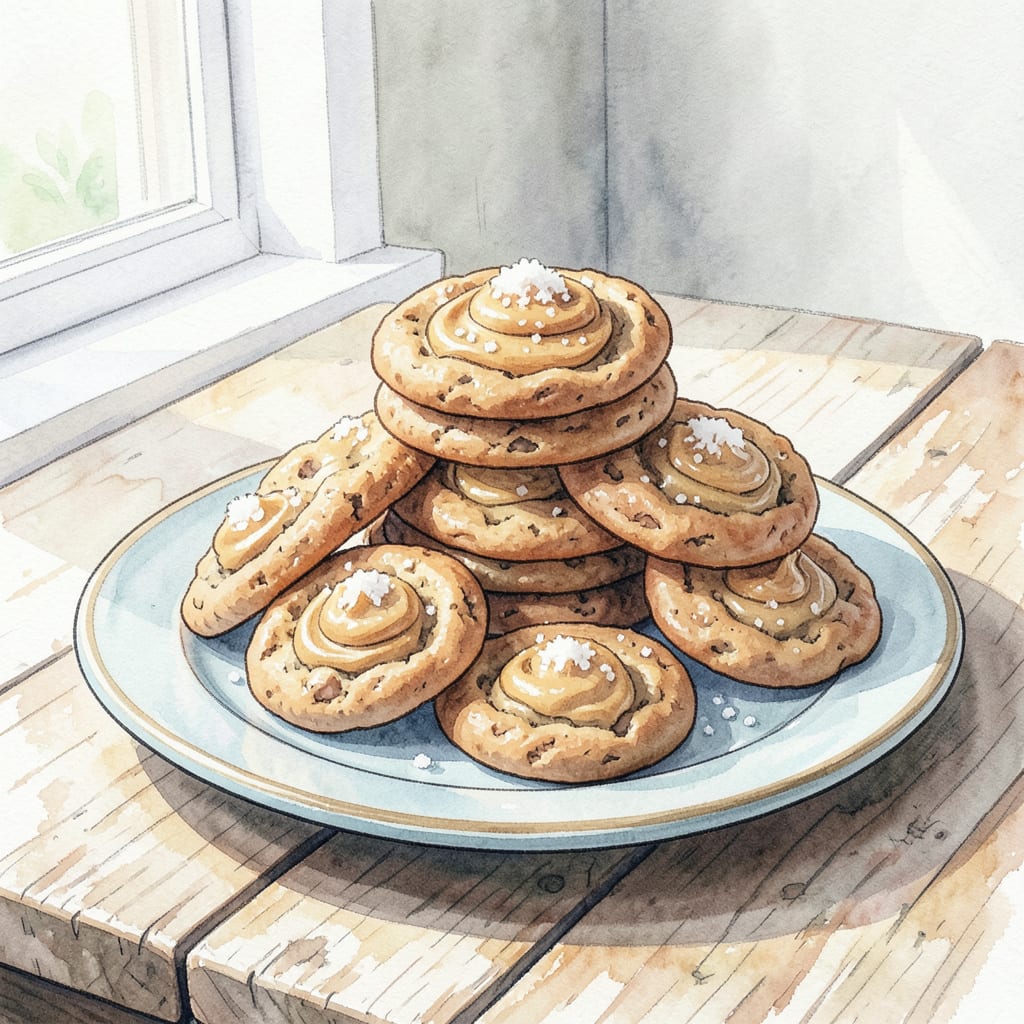 Visual representation of Land O'Lakes Peanut Butter Cookie Recipe: Soft Centers and Crispy Edges