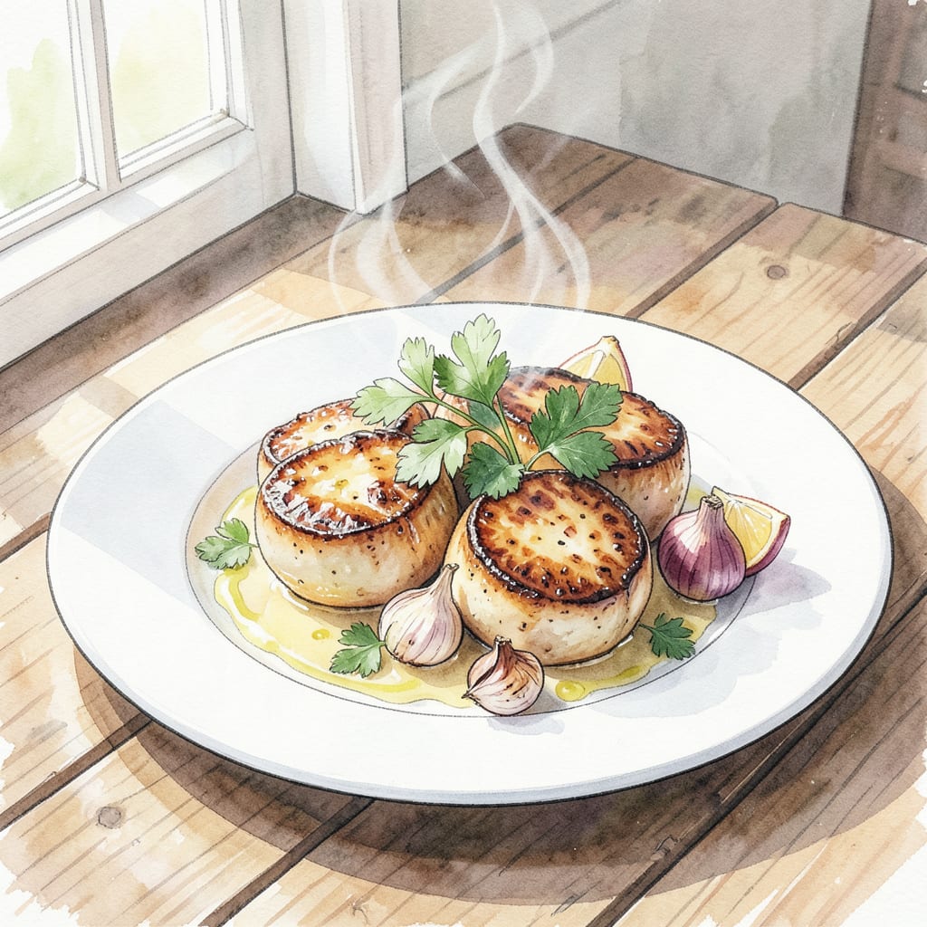 Complete Large Sea Scallops Recipe: Pan Seared Perfection in Minutes overview image