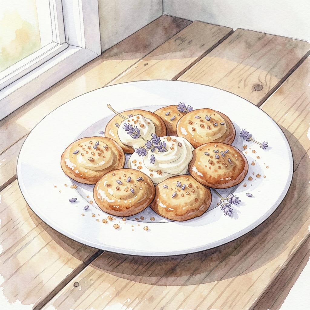 Lavender Drop Cookies Yard House Recipe: Soft & Floral Treats illustration with key details