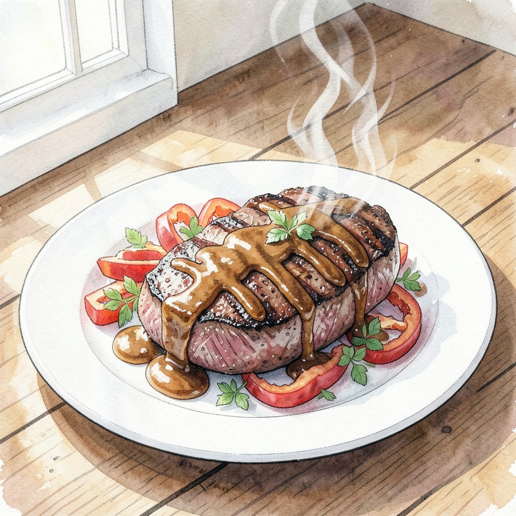 Lea and Perrins Steak Sauce Recipe: Homemade Worcestershire Style Condiment illustration with key details