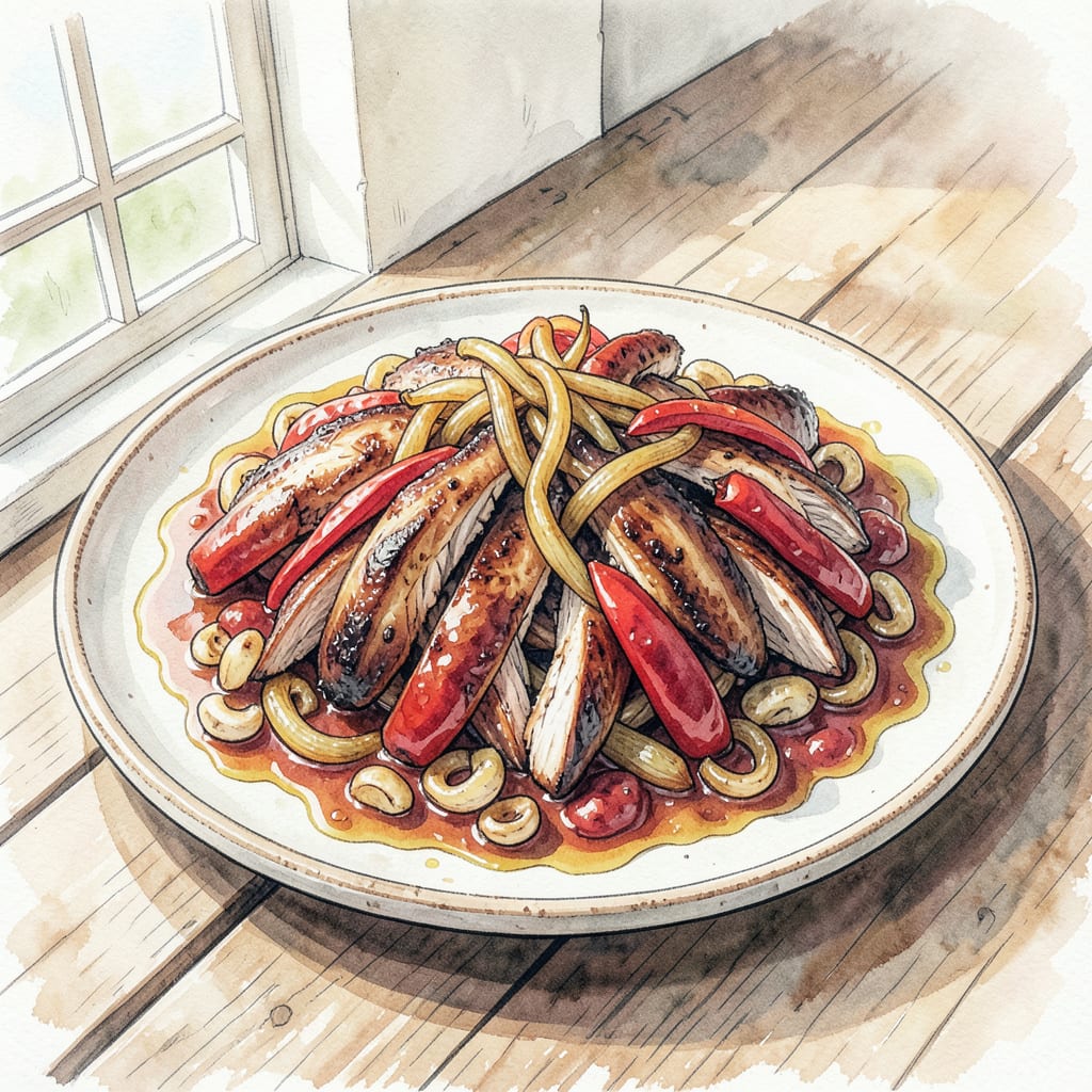 Complete leftover smoked chicken recipe overview image
