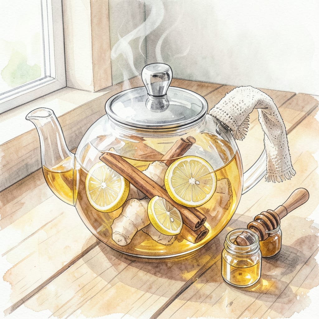 Lemon Ginger Cinnamon Tea Recipe: Boost Metabolism and Burn Fat