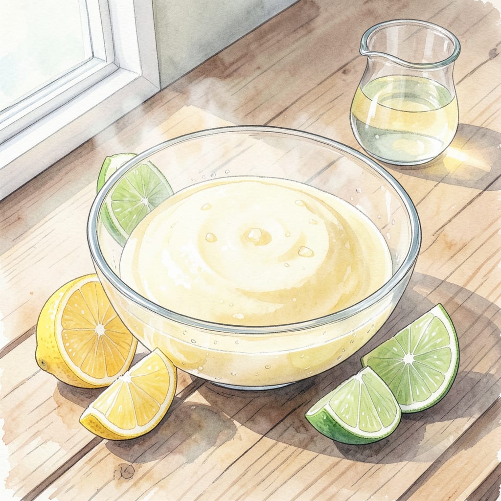Lemon Lime Sorbet Recipe: Refreshing Citrus Delight