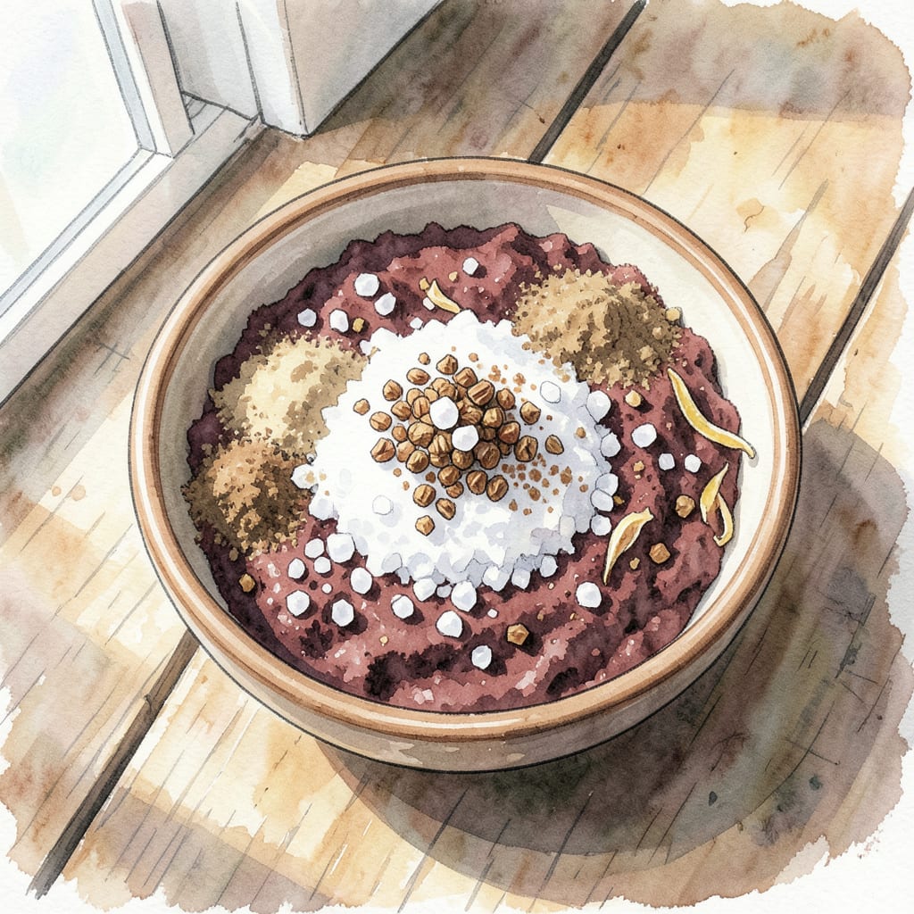 li hing powder recipe example with annotations