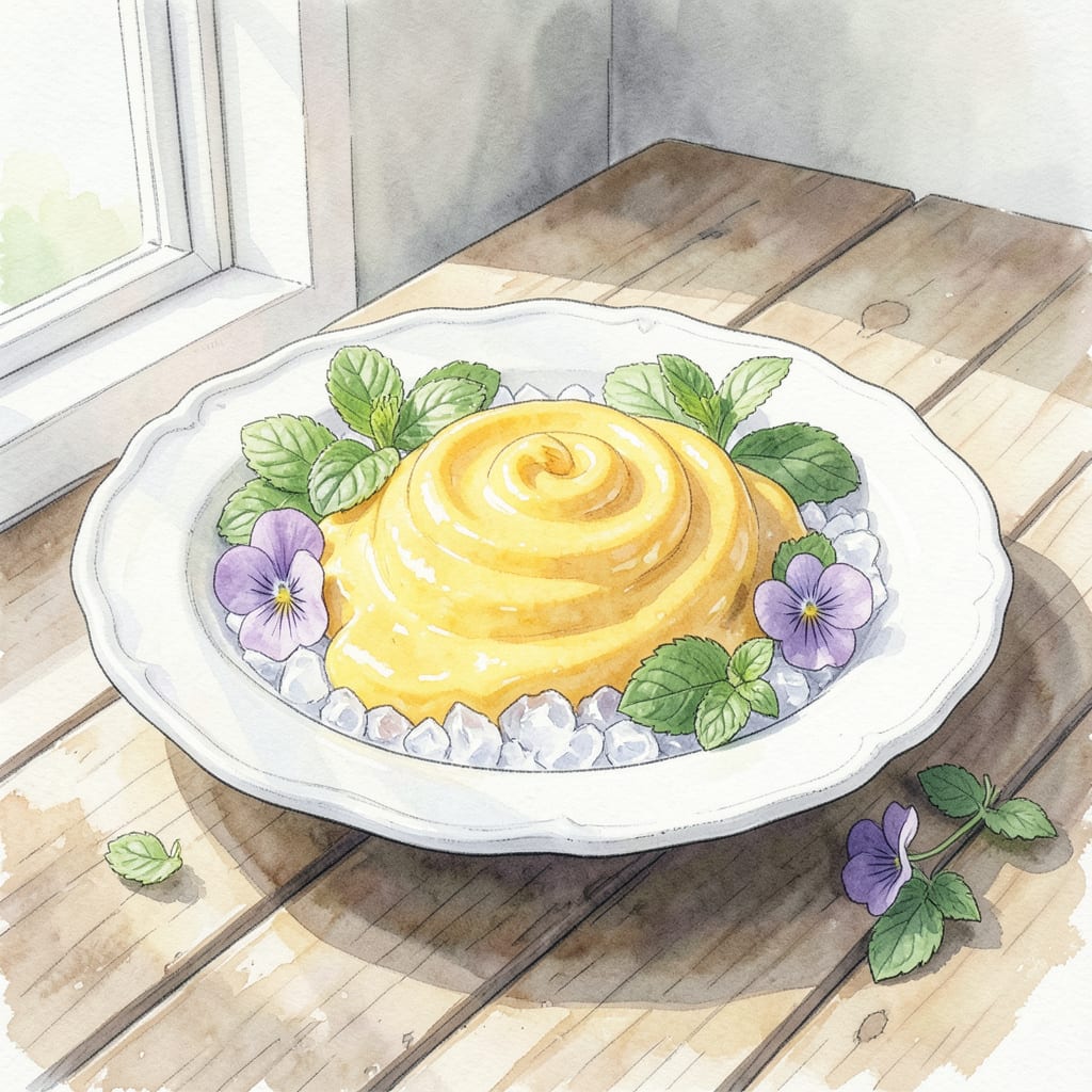 Lilikoi Curd Recipe: Tangy Tropical Spread for Breakfast Toast illustration with key details